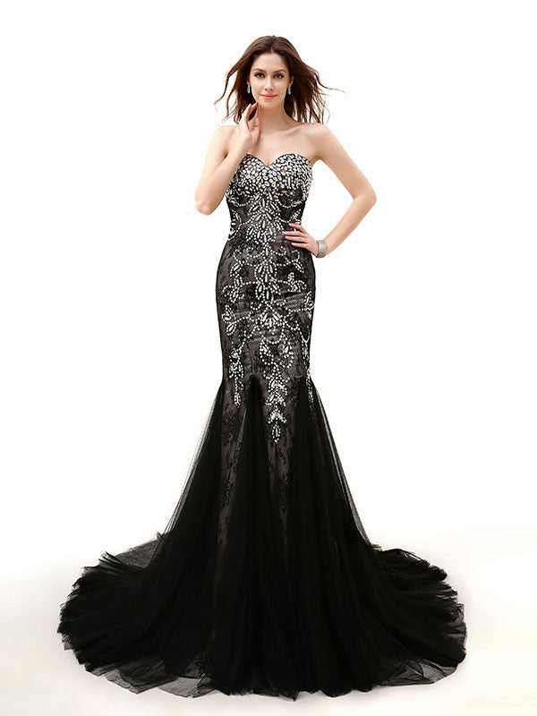 Jeweled Evening Gowns