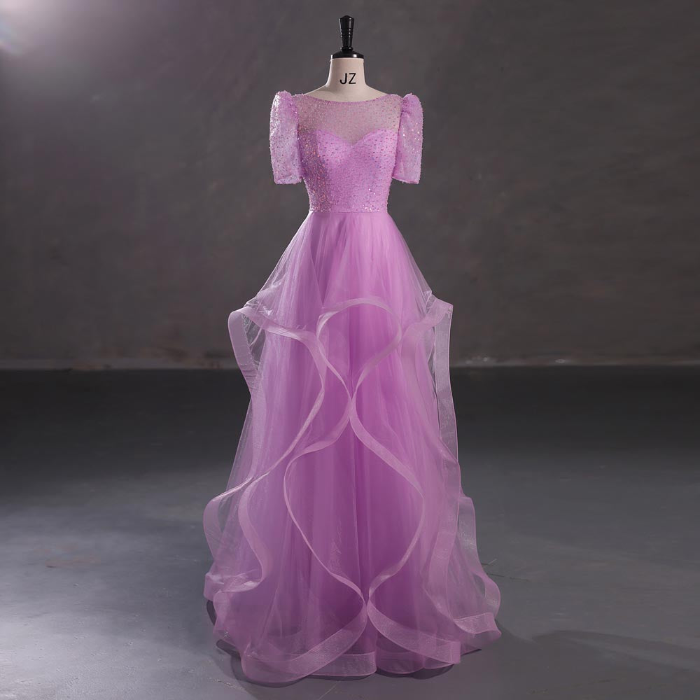 Mauve pink hot sale formal dress