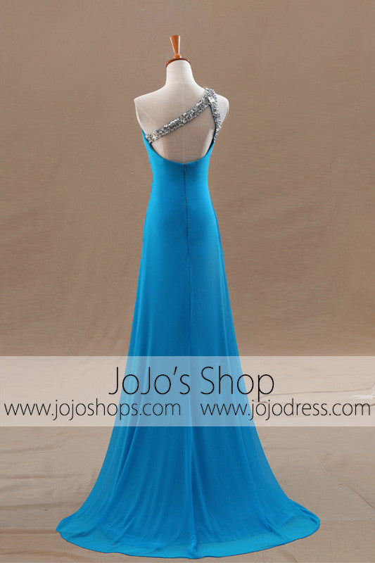 Grecian Goddess Prom Dress