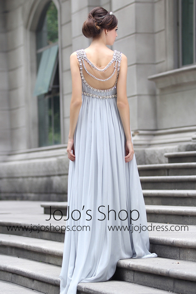 Grecian Goddess Prom Dress