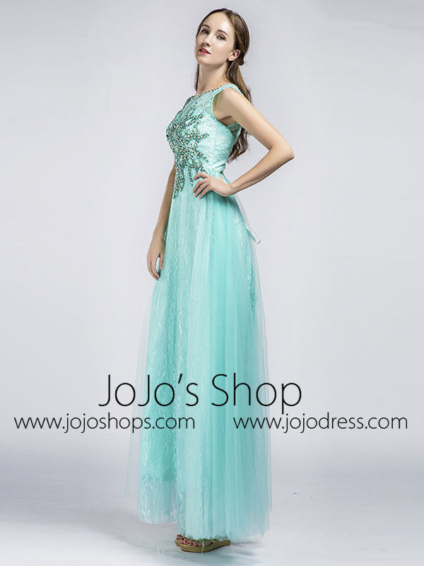 Aqua Long Dresses