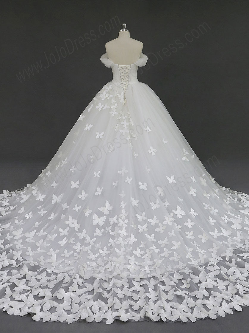 Butterfly ball gown best sale