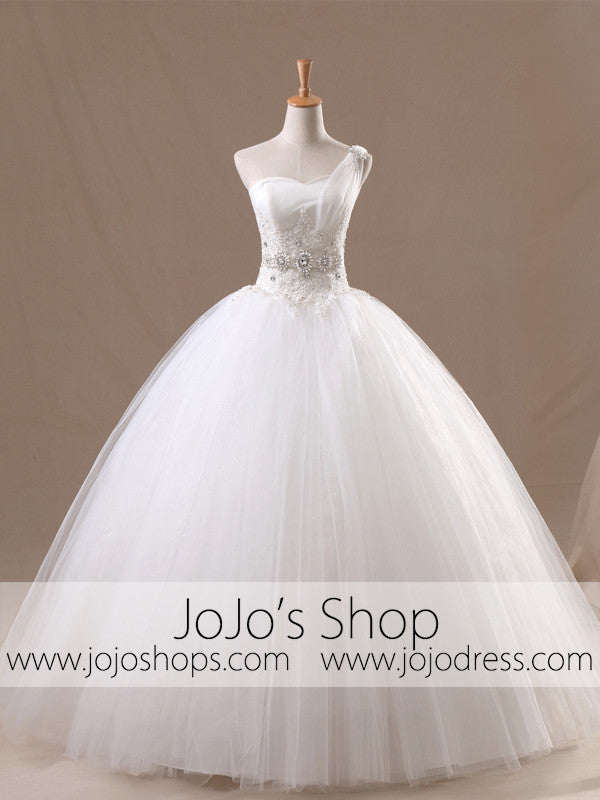 One Shoulder Dress Princess Dress Debutante Ball Gown