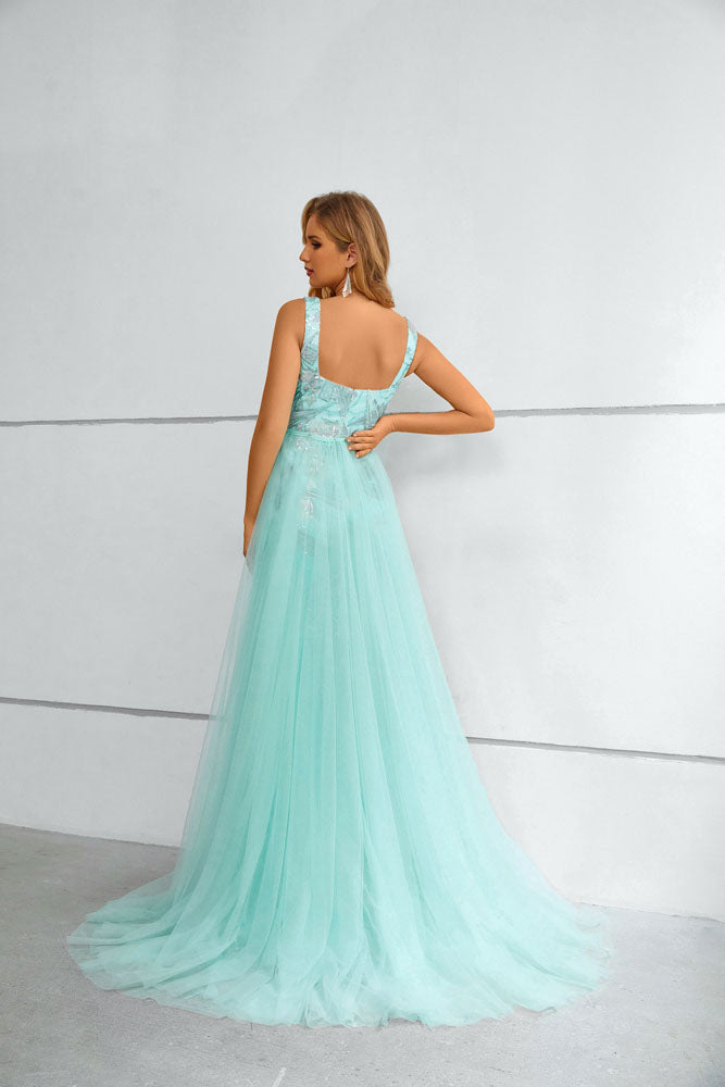 Mint Green Prom Dress Size high quality 6