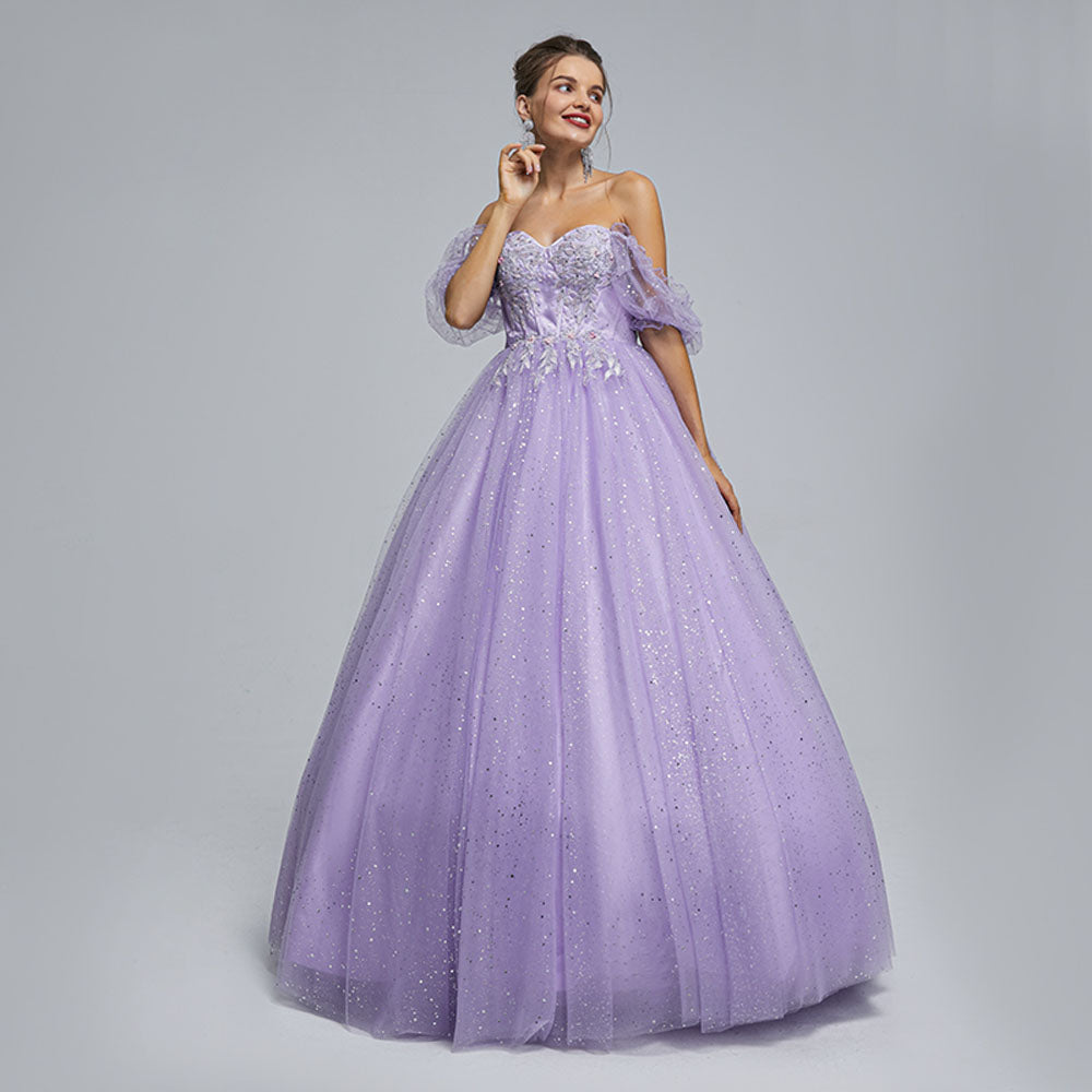 Lavender ball gown clearance skirt