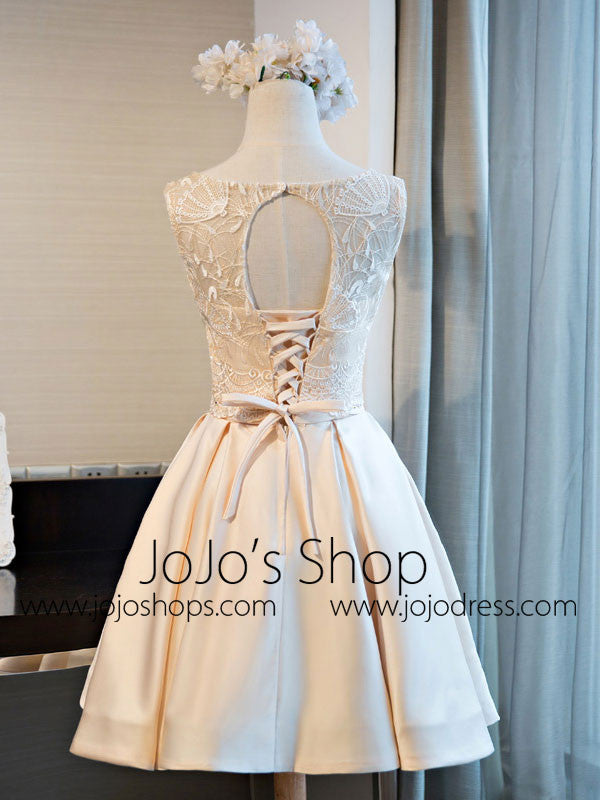 Short Ivory Wedding Reception Dresses