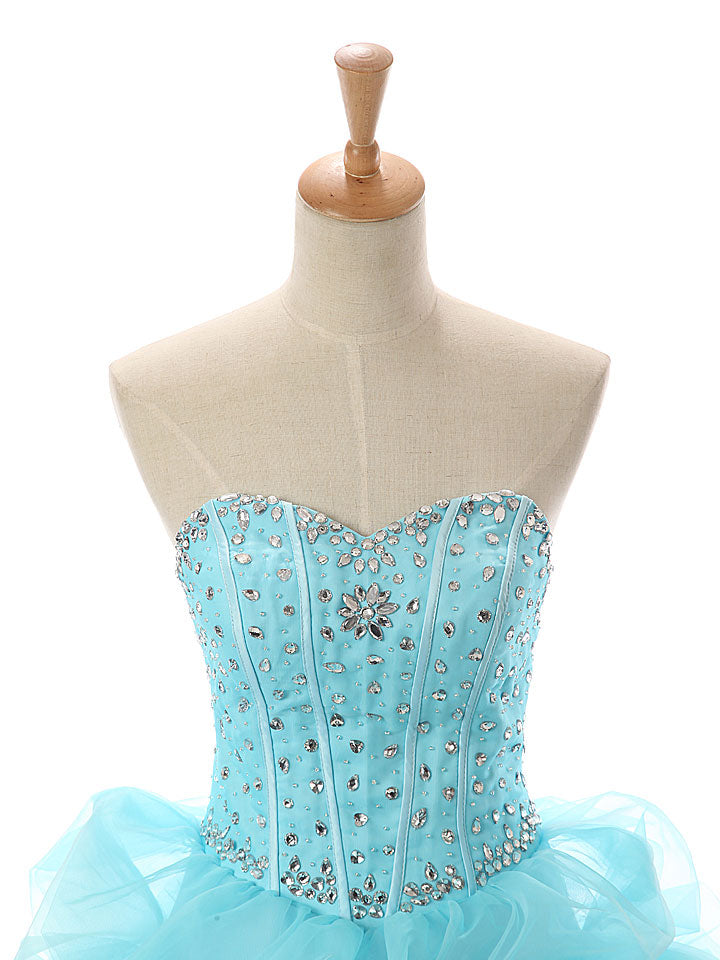 turquoise puffy turquoise quinceanera dresses