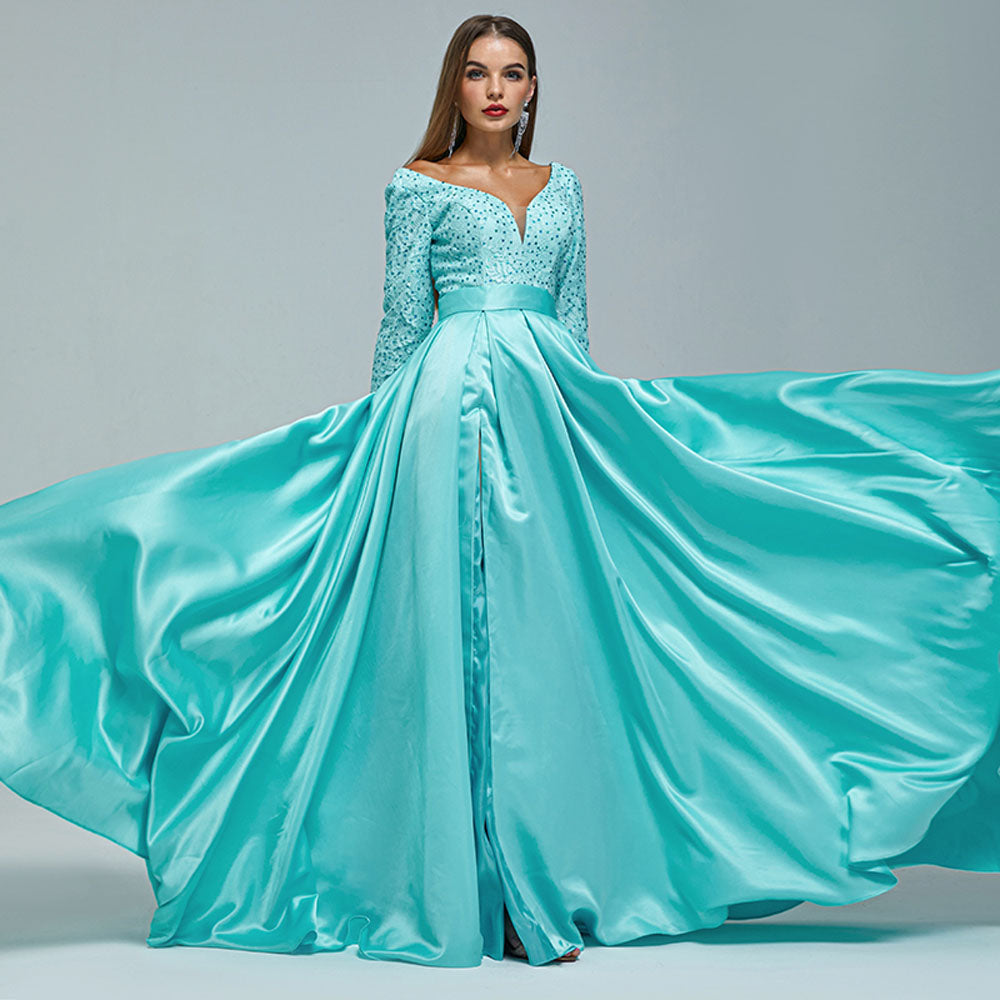 Turquoise Ball Gown Dresses